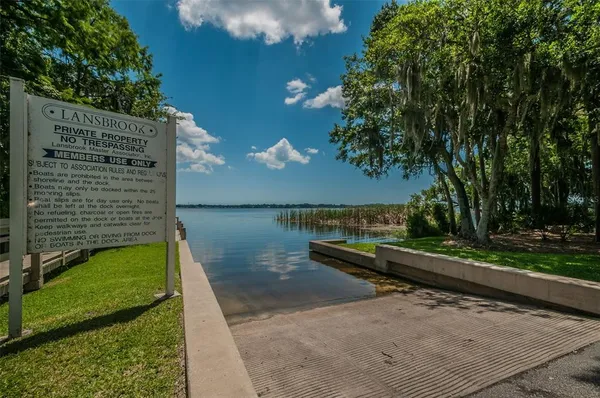 a view of a lake from a balcony