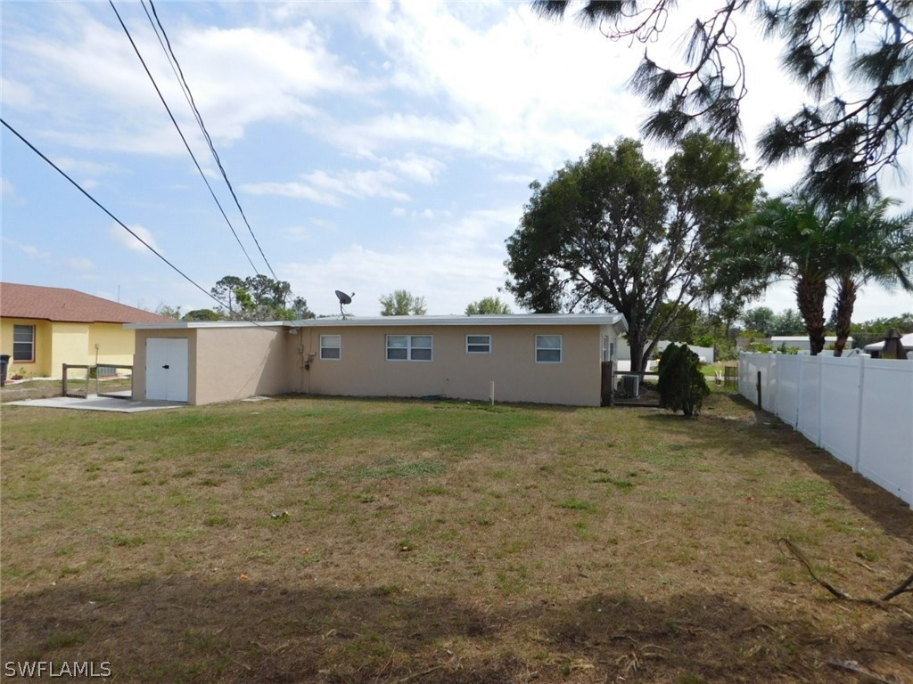 7277 Myrtle Road Fort Myers, FL 33967 - Photo 13 of 17 a house view with a outdoor space