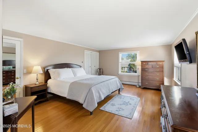 a view of a swimming pool with lounge chair