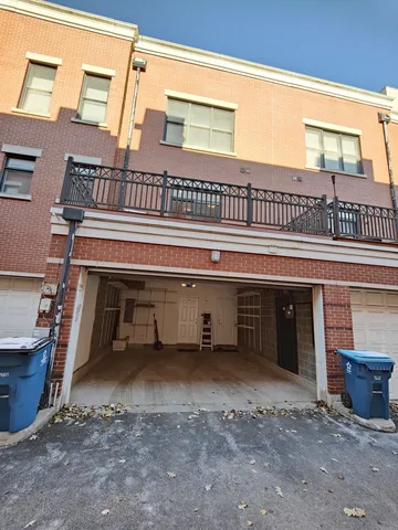 a view of a house with a balcony