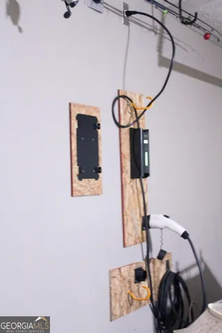 a view of front door