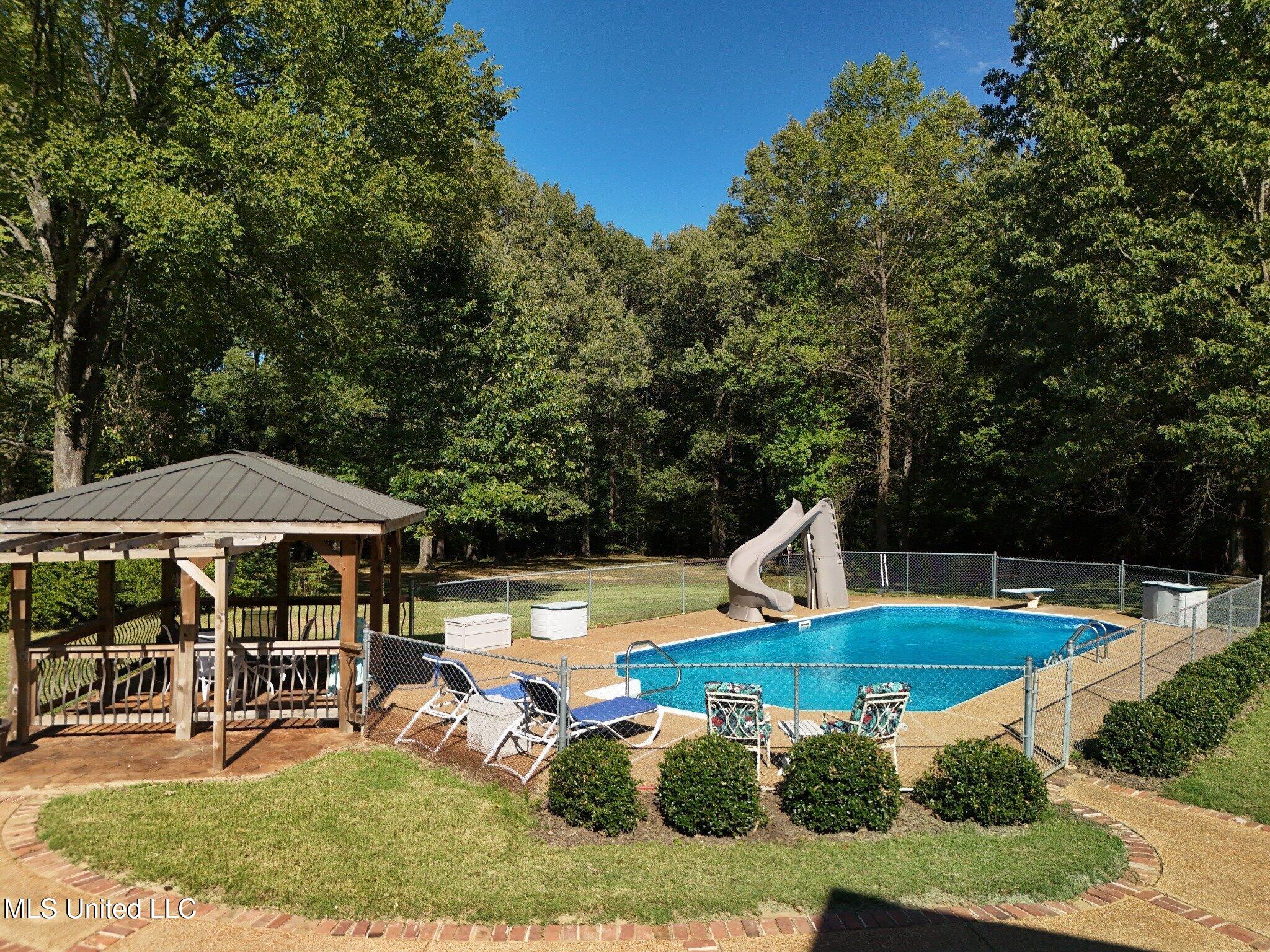 6650 Scenic Hollow Road Walls, MS 38680 - Photo 6 of 49 10_pool_gazebo_wide
