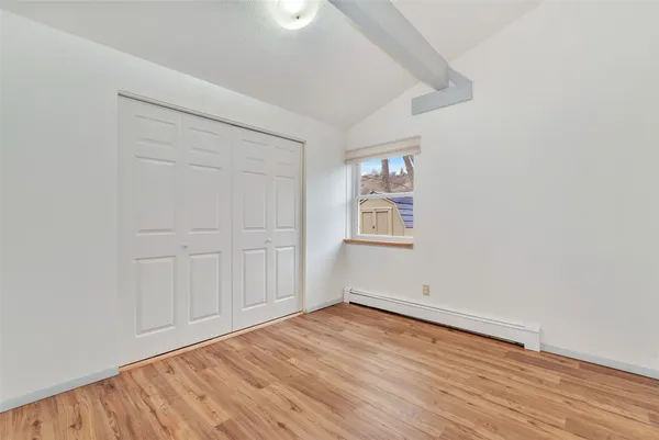 wooden floor in an empty room