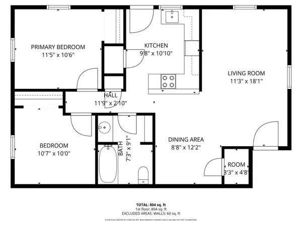 $925 | 1303 South 2nd Street, Unit 4, Conroe, TX 77301