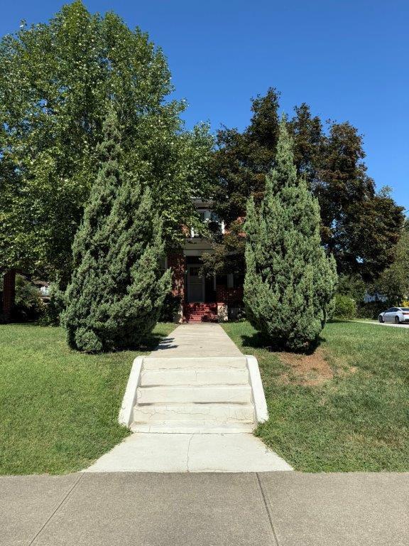 1901 Avon Road Southwest, Unit LOWR Roanoke, VA 24015 - Photo 27 of 31 a front view of a house with a yard