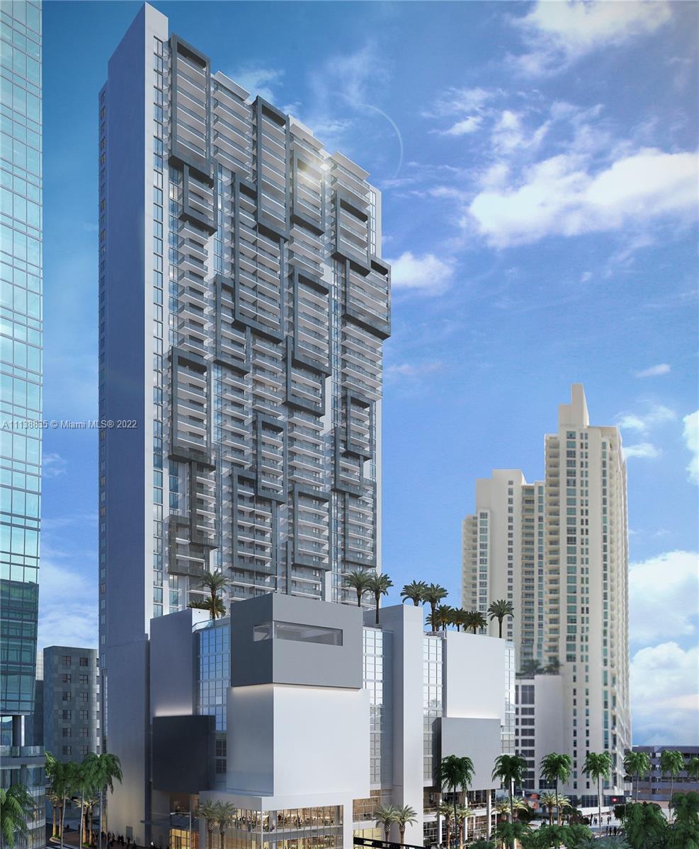 340 Southeast 3rd Street, Unit PH4 Miami, FL 33131 - Photo 1 of 62 a view of a city with tall buildings