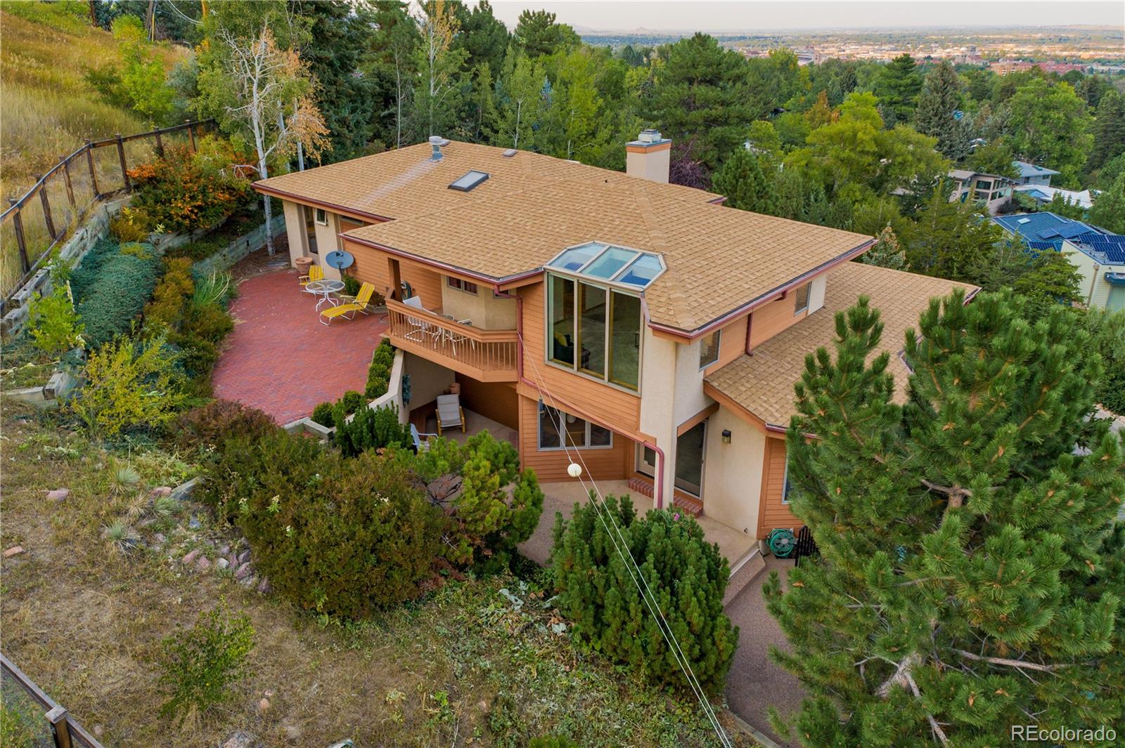 265 Bellevue Drive Boulder, CO 80302 - Photo 9 of 32 an aerial view of a house