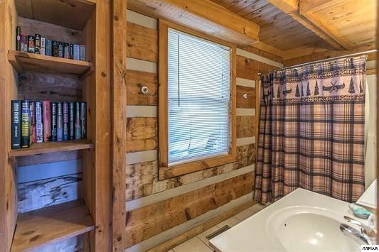 1758 Bluff Ridge Road Sevierville, TN 37876 - Photo 12 of 13 a bathroom with a sink and a mirror