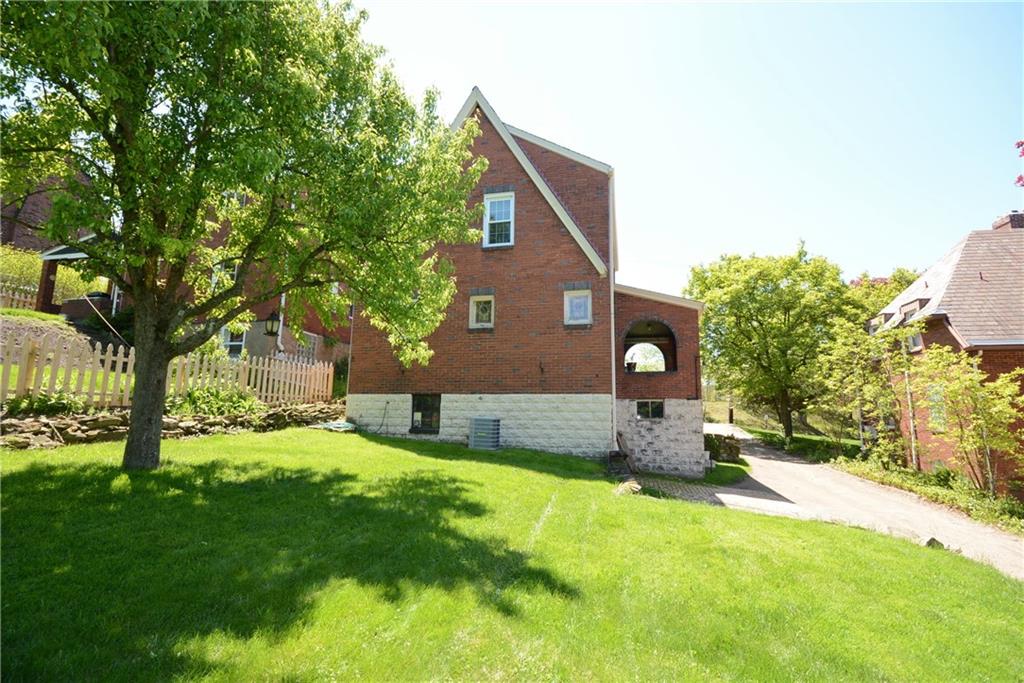 1329 Brinton Road Forest Hills, PA 15221 - Photo 20 of 24 Back of the house and integral garage.