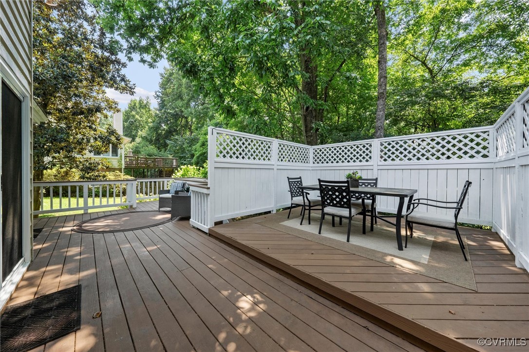 5814 Spinnaker Cove Road Midlothian, VA 23112 - Photo 34 of 46 featuring outdoor dining area