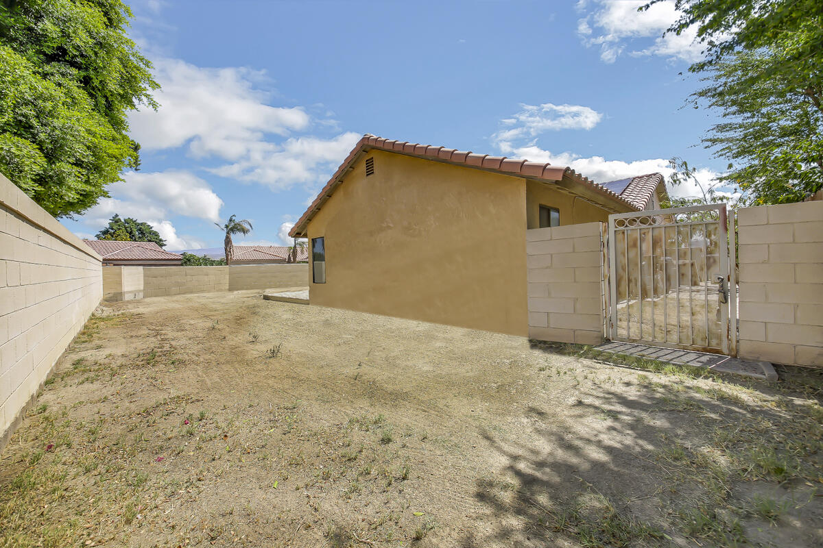 45535 Indian River Road Indio, CA 92201 - Photo 28 of 29 a backyard of a house