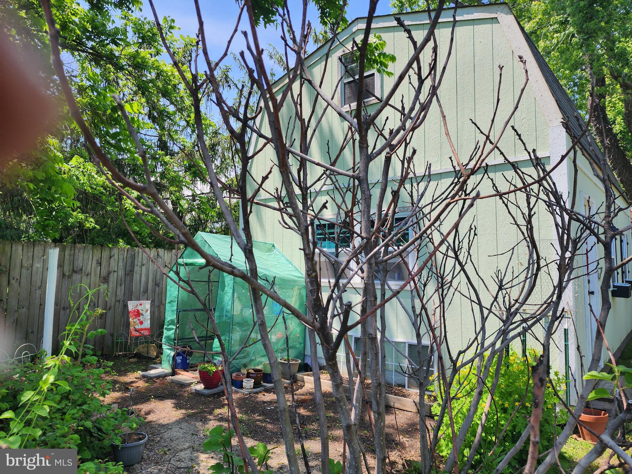 Side of house