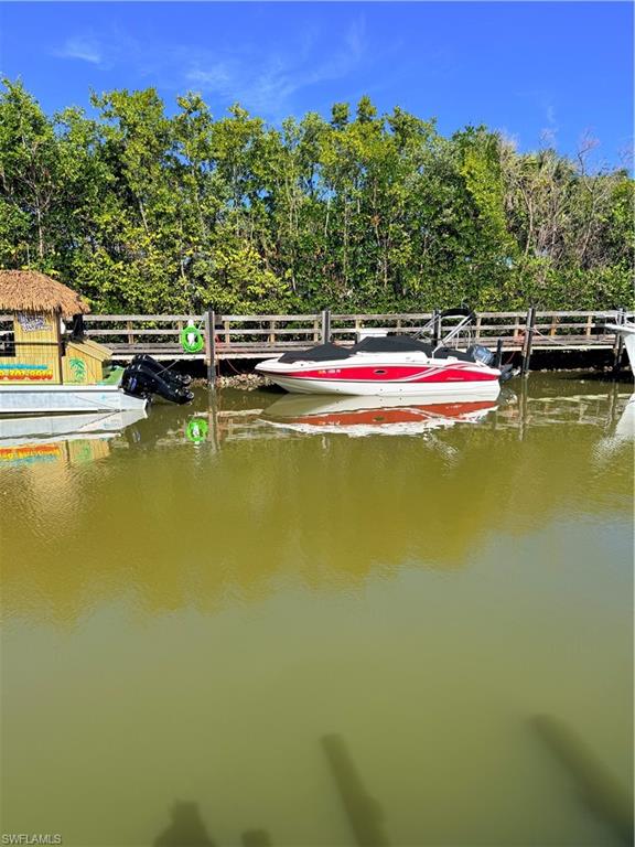 1575 Curlew Avenue, Unit 1 Naples, FL 34102 - Photo 4 of 35 Dock area with a water view