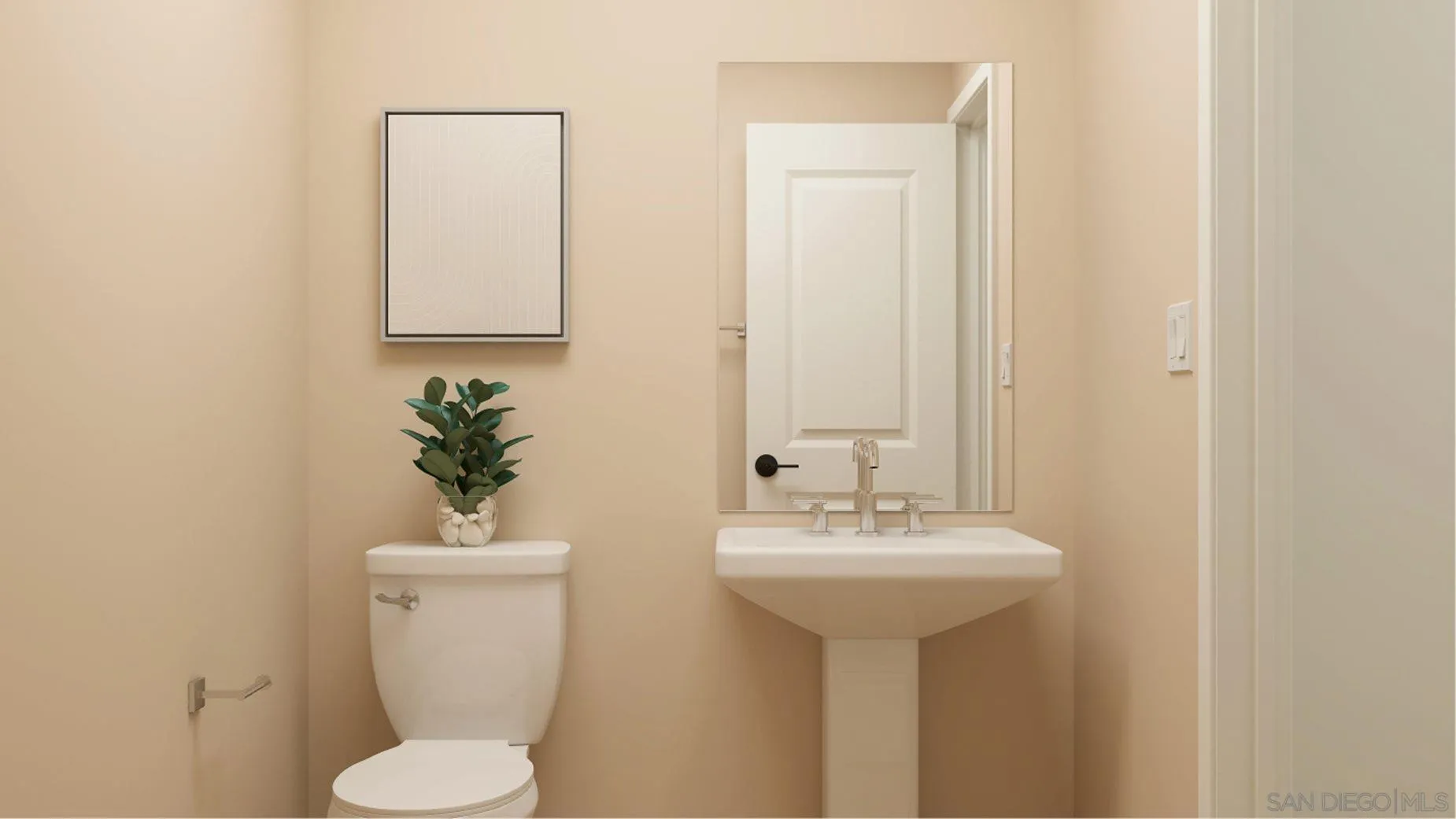 290 Hadley Way Oceanside, CA 92057 - Photo 20 of 22 a bathroom with a sink toilet and mirror