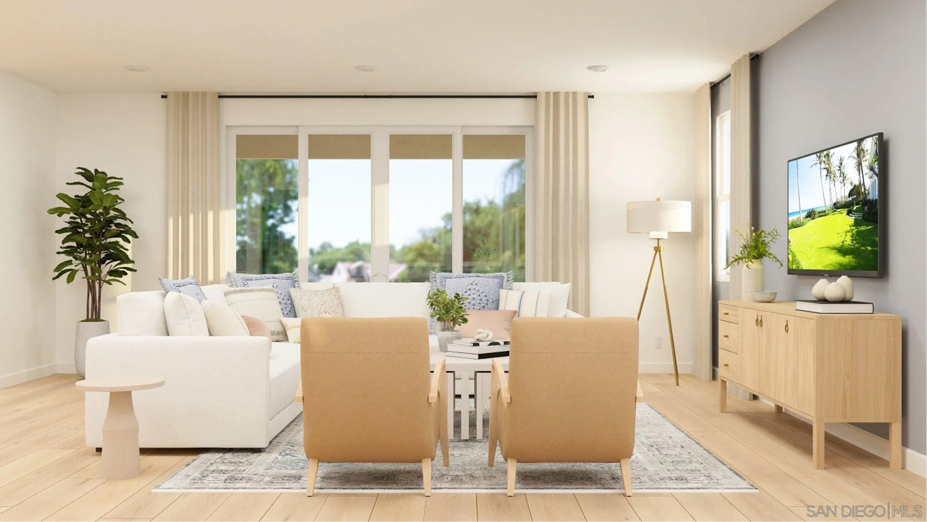 290 Hadley Way Oceanside, CA 92057 - Photo 8 of 22 a living room with furniture and a large window