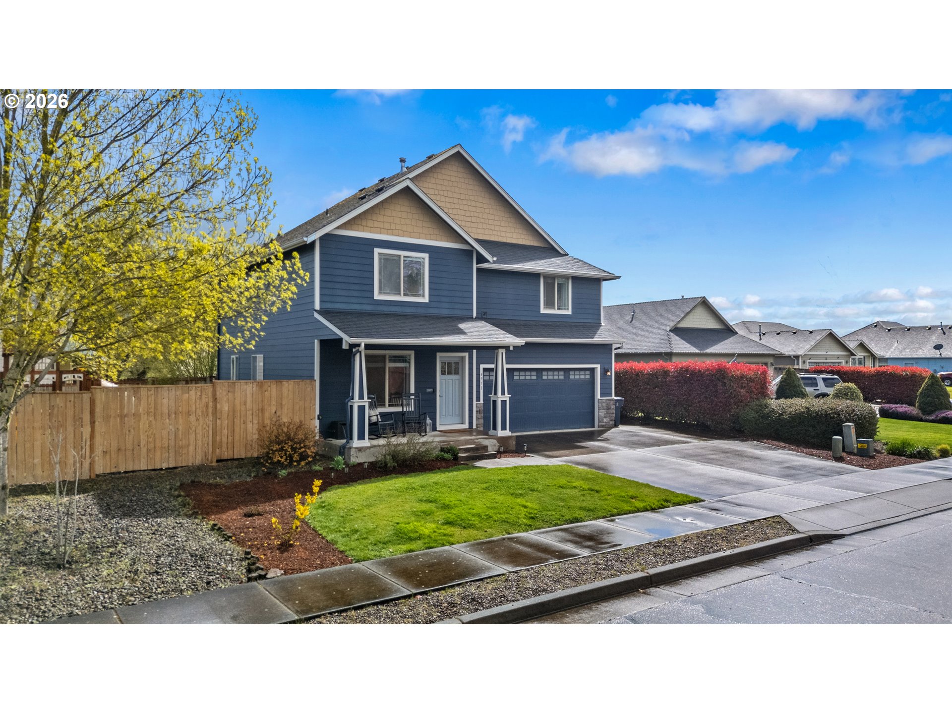 4971 Northeast Terri Lane Albany, OR 97321 - Photo 12 of 44 a front view of a house with a yard