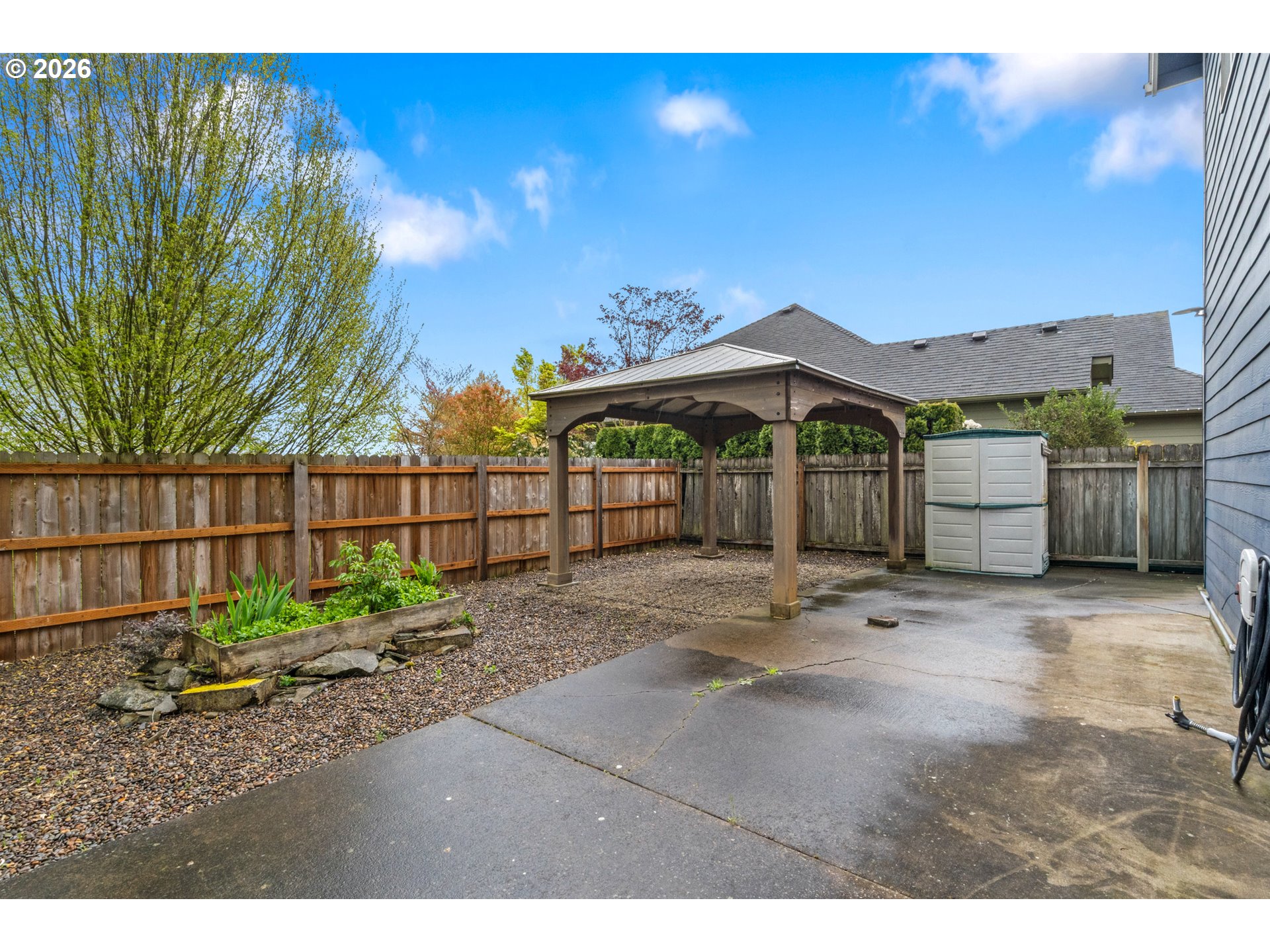 4971 Northeast Terri Lane Albany, OR 97321 - Photo 27 of 44 a house view with a garden space