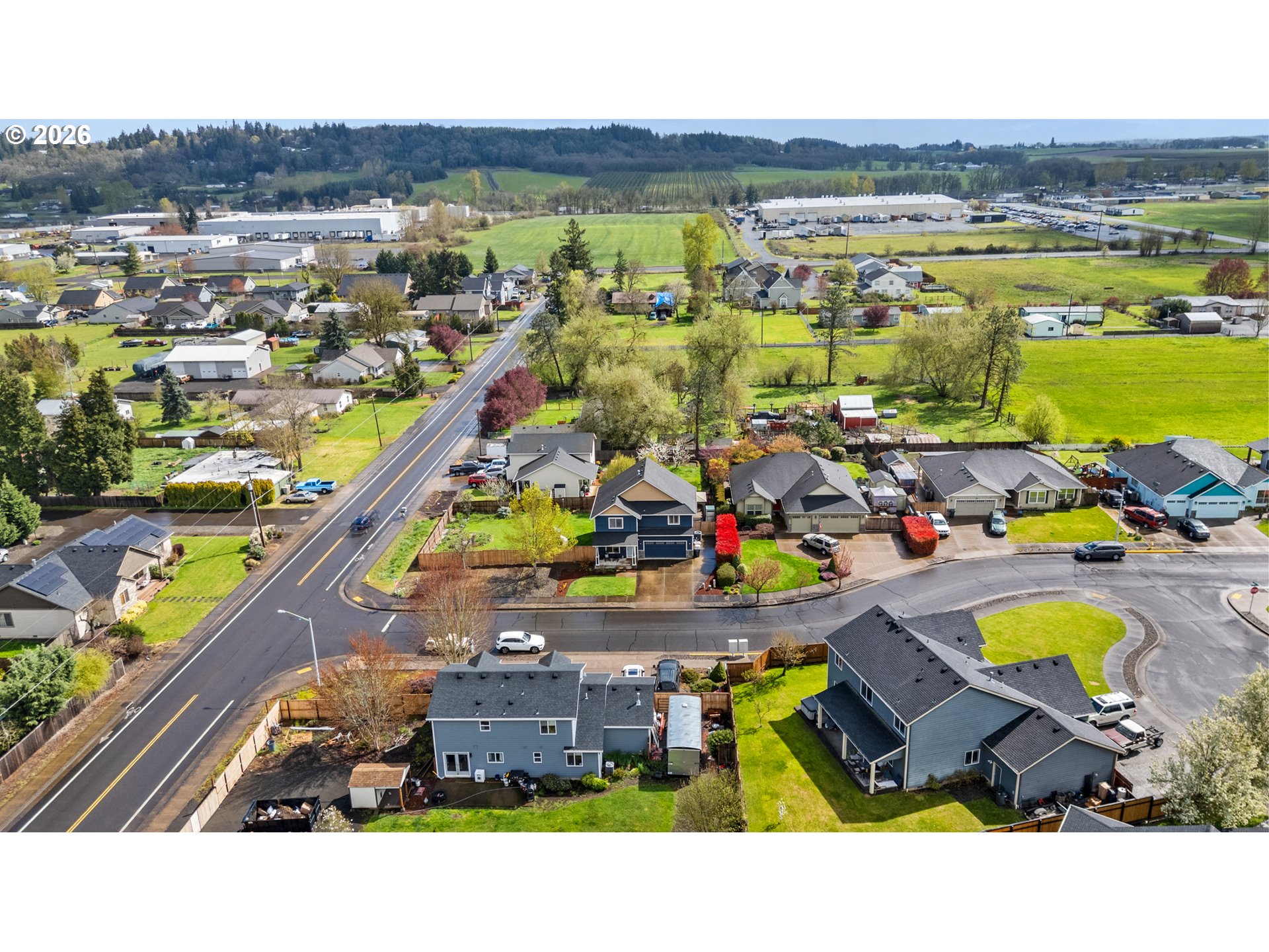 4971 Northeast Terri Lane Albany, OR 97321 - Photo 33 of 44 a picture of city view