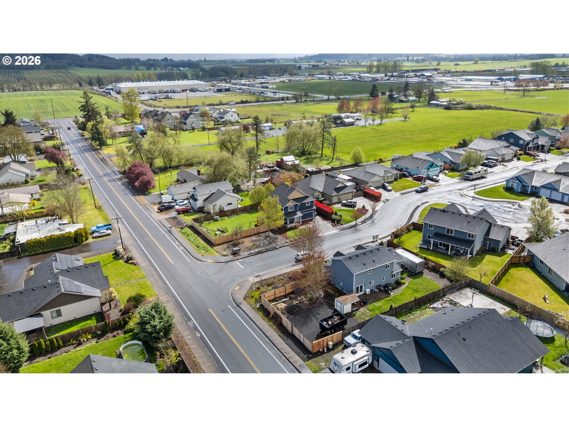 4971 Northeast Terri Lane Albany, OR 97321 - Photo 35 of 44 a picture of city view with lake view and mountain view