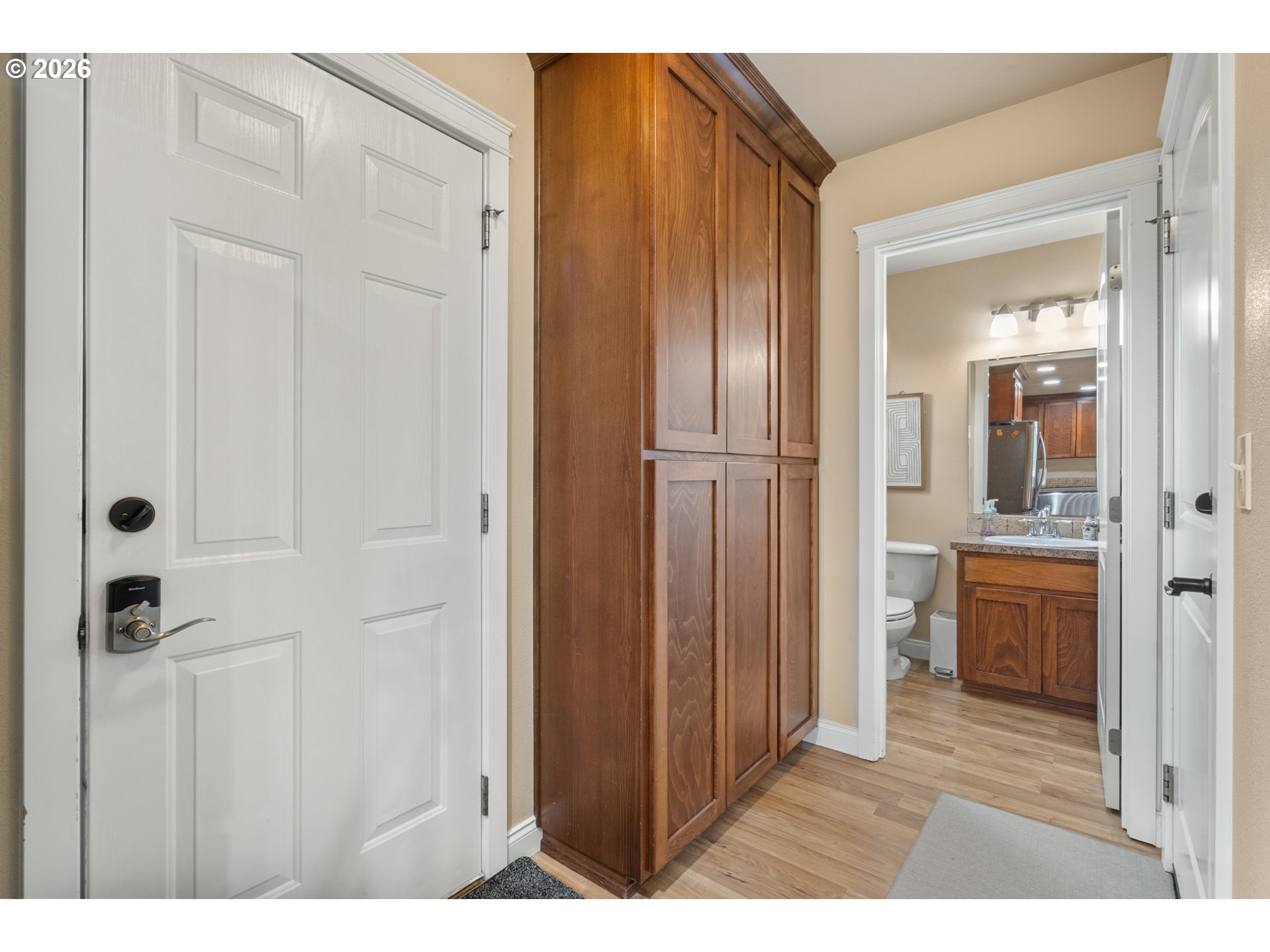 4971 Northeast Terri Lane Albany, OR 97321 - Photo 8 of 44 a view of a hallway with a elevator