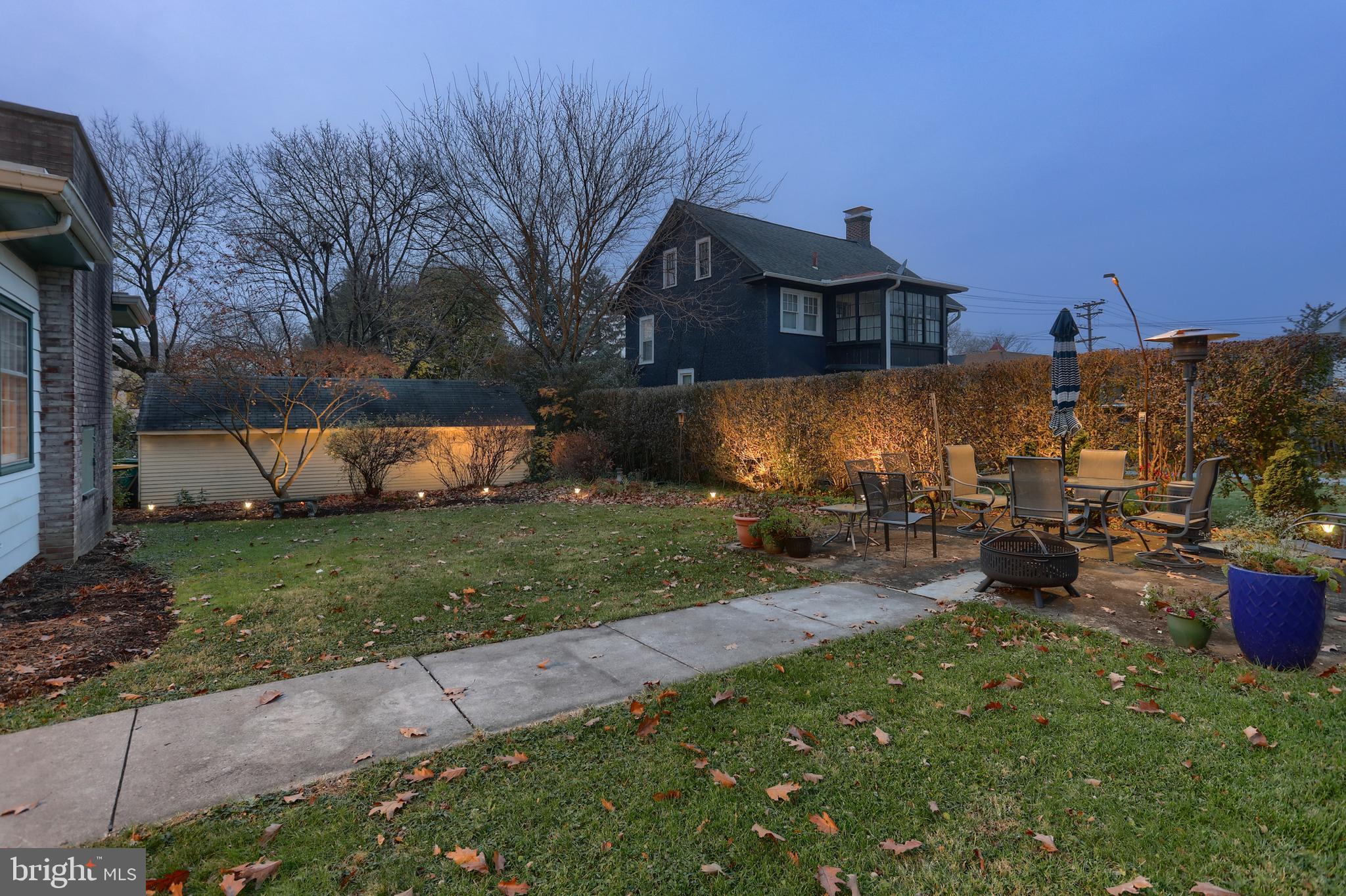 3 East High Street Lebanon, PA 17042 - Photo 53 of 55 a view of a house with backyard sitting area and garden