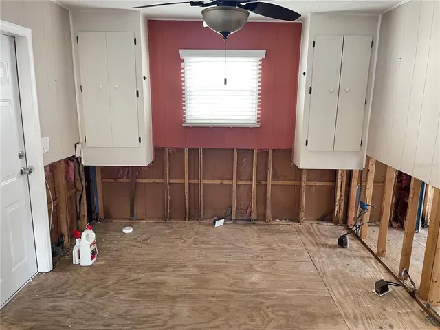 a view of a storage & utility room