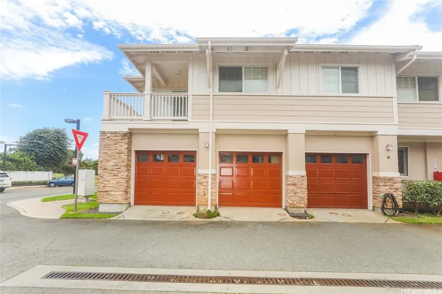a park with large trees