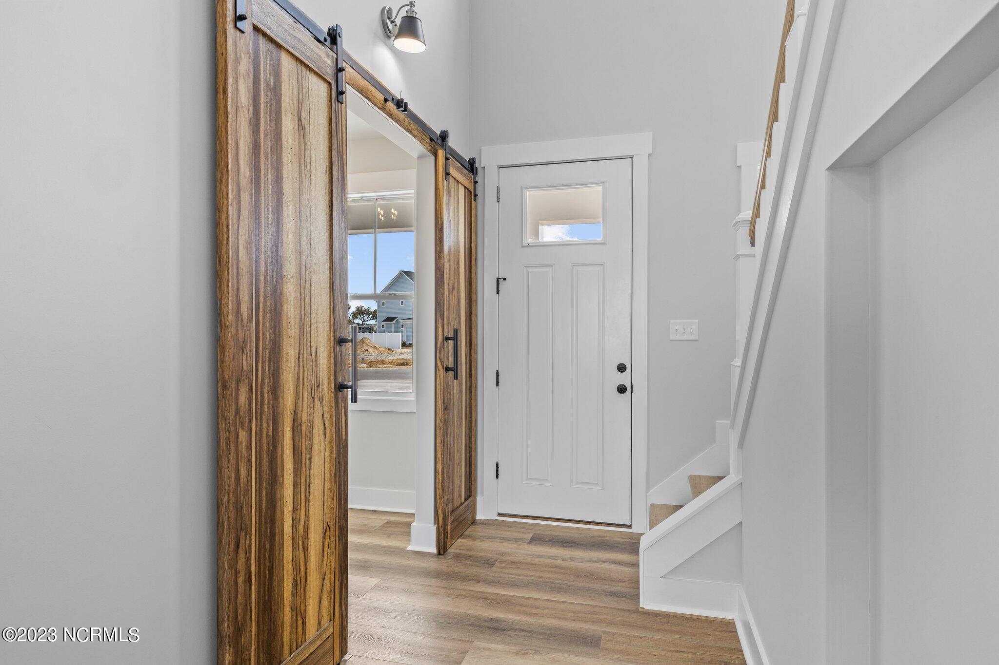 306 Coastline Circle Cedar Point, NC 28584 - Photo 31 of 45 Similar Build- Gabby Floorplan- Office with Barn doors