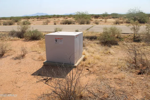 a view of a mountain in the distance