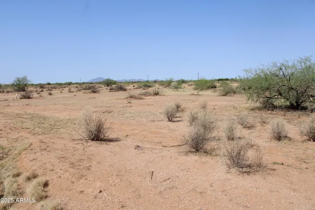 a view of a yard covered in snow