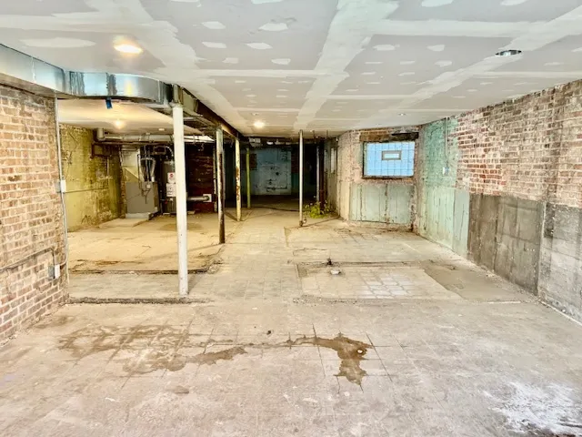 a view of balcony with a tub