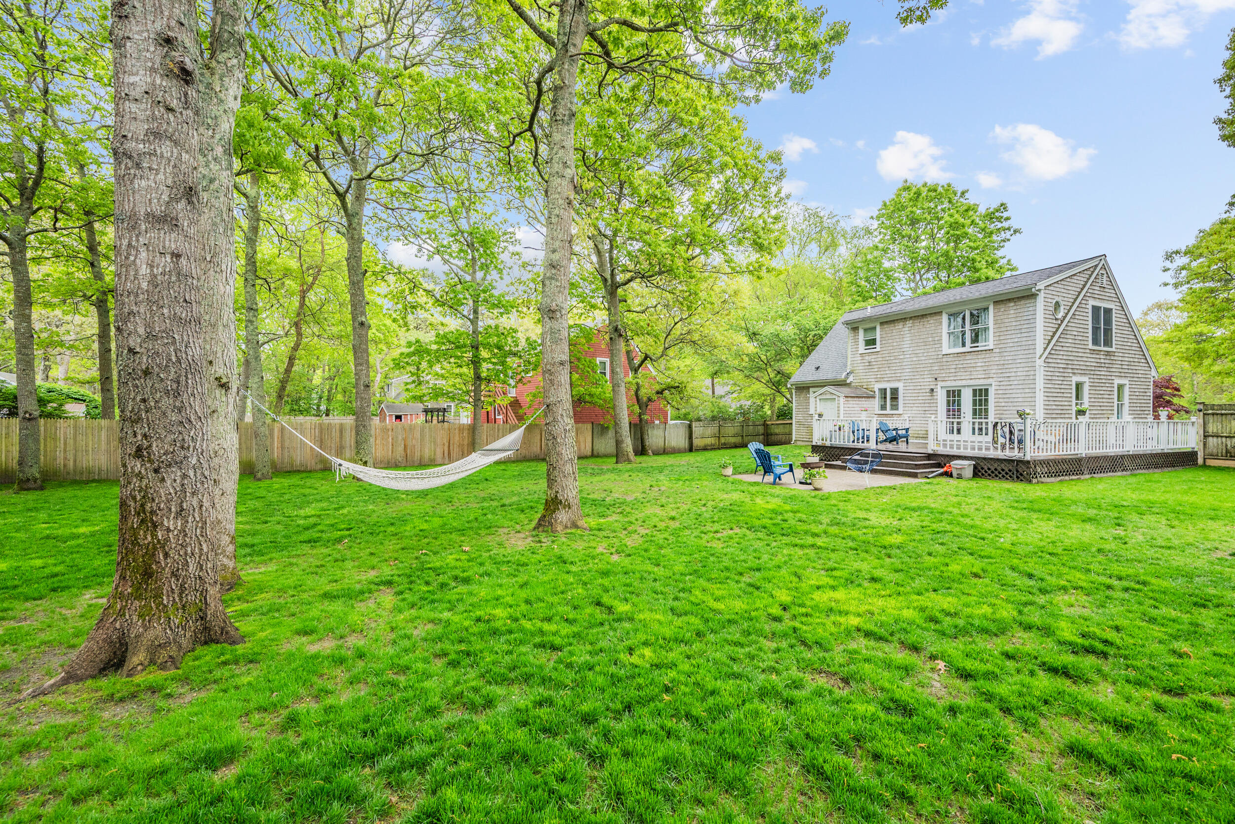 12 Anthony Drive Hyannis, MA 02601 - Photo 30 of 34 a view of a house with backyard