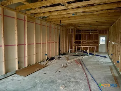 a view of a house with a wooden door