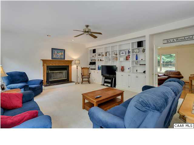 121 Vincennes Road Charlottesville, VA 22911 - Photo 14 of 42 a living room with furniture and a fireplace
