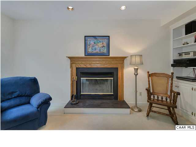 121 Vincennes Road Charlottesville, VA 22911 - Photo 16 of 42 a living room with furniture and a fireplace