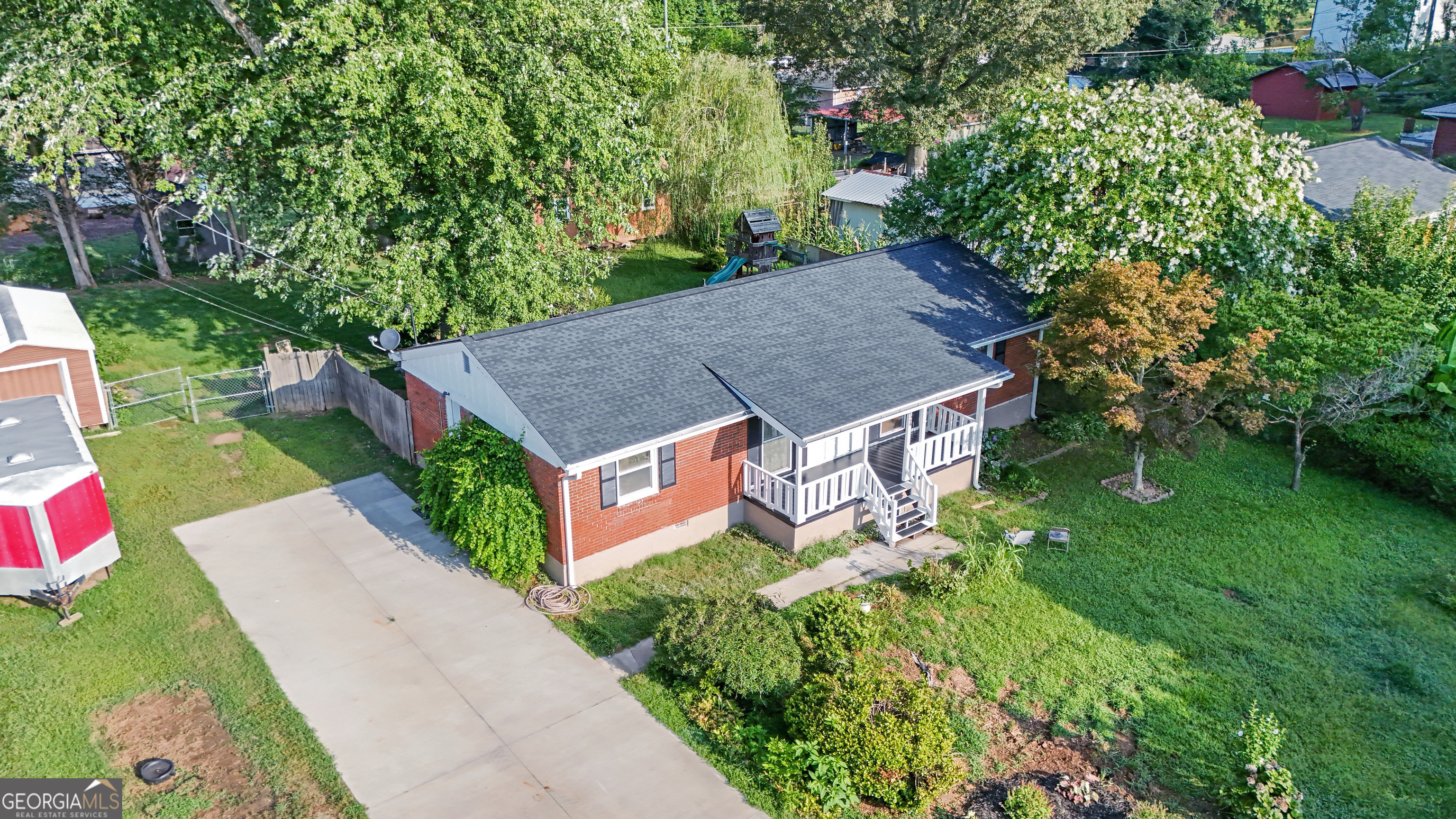 2624 Walnut Road Gainesville, GA 30506 - Photo 1 of 1 an aerial view of a house
