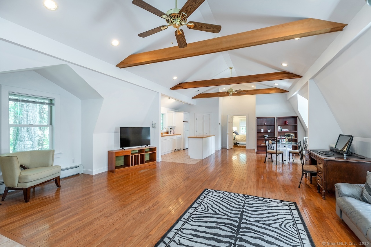 19 Seherr Thoss Drive Litchfield, CT 06759 - Photo 36 of 37 a living room with furniture and a wooden floor