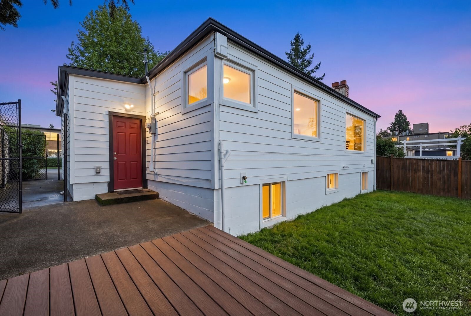 6023 35th Avenue Southwest Seattle, WA 98126 - Photo 34 of 38 a view of a house with backyard