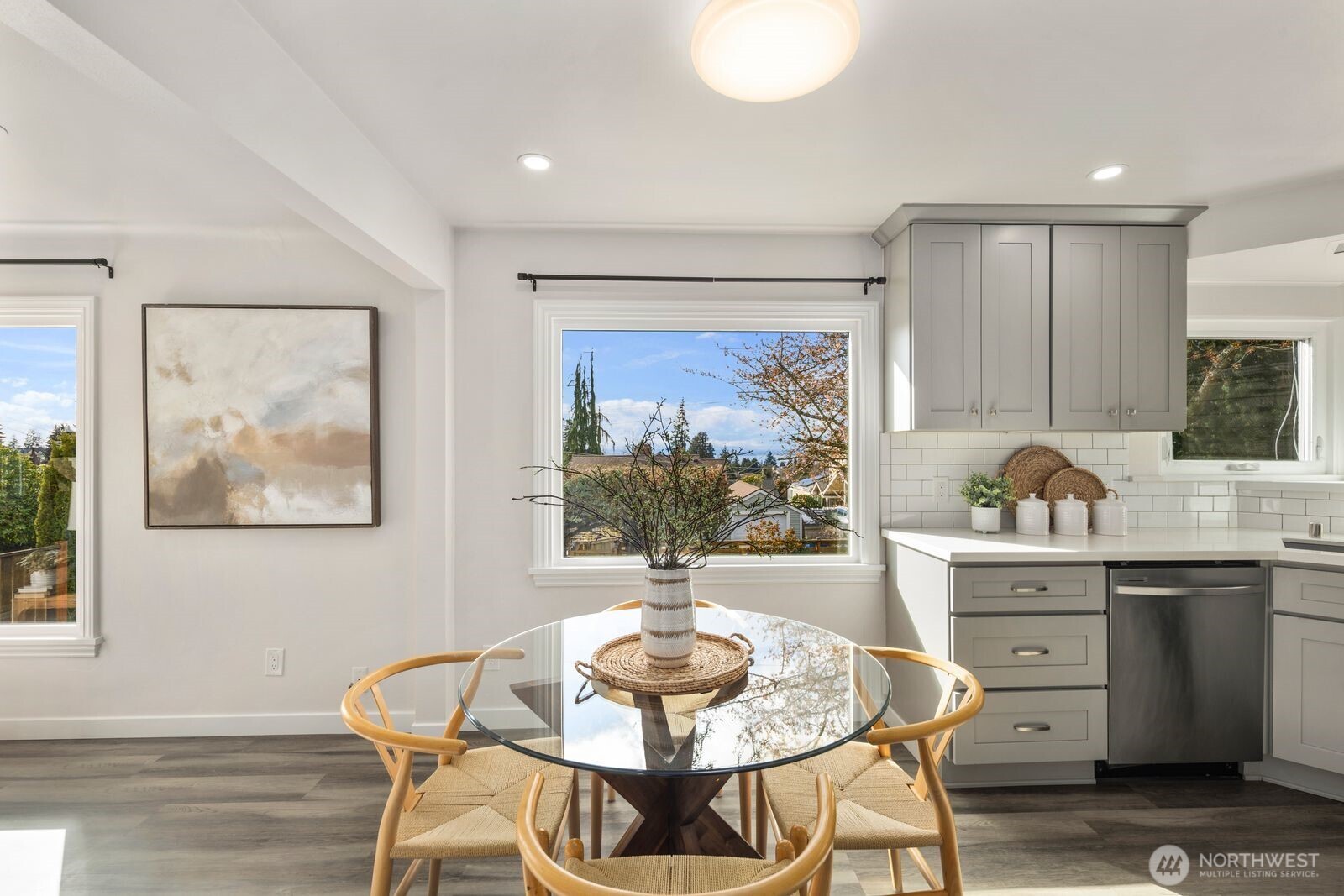 6023 35th Avenue Southwest Seattle, WA 98126 - Photo 10 of 38 a dining room with furniture and window