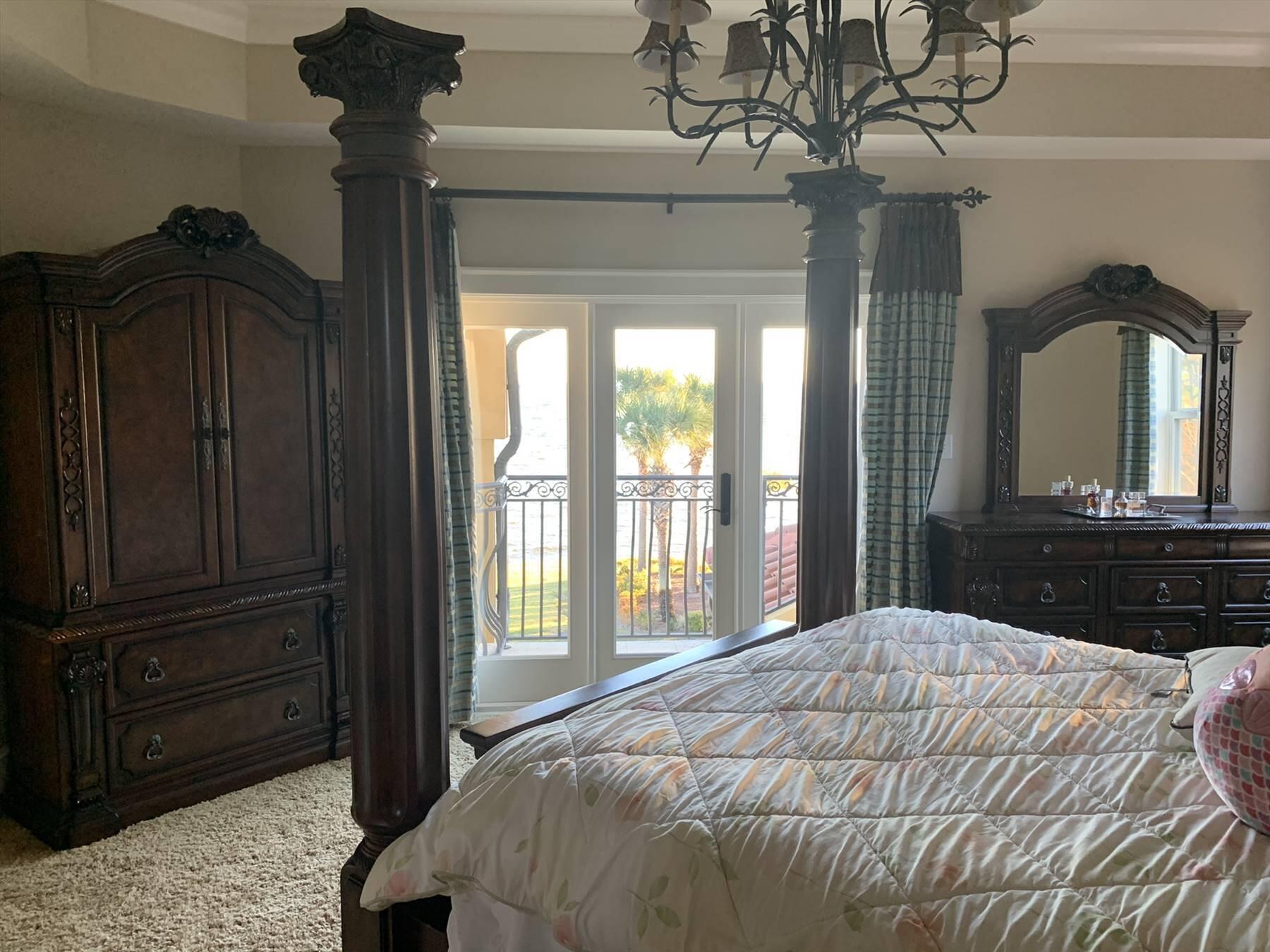 1239 Driftwood Point Road Santa Rosa Beach, FL 32459 - Photo 27 of 33 a bedroom with a bed and a dresser