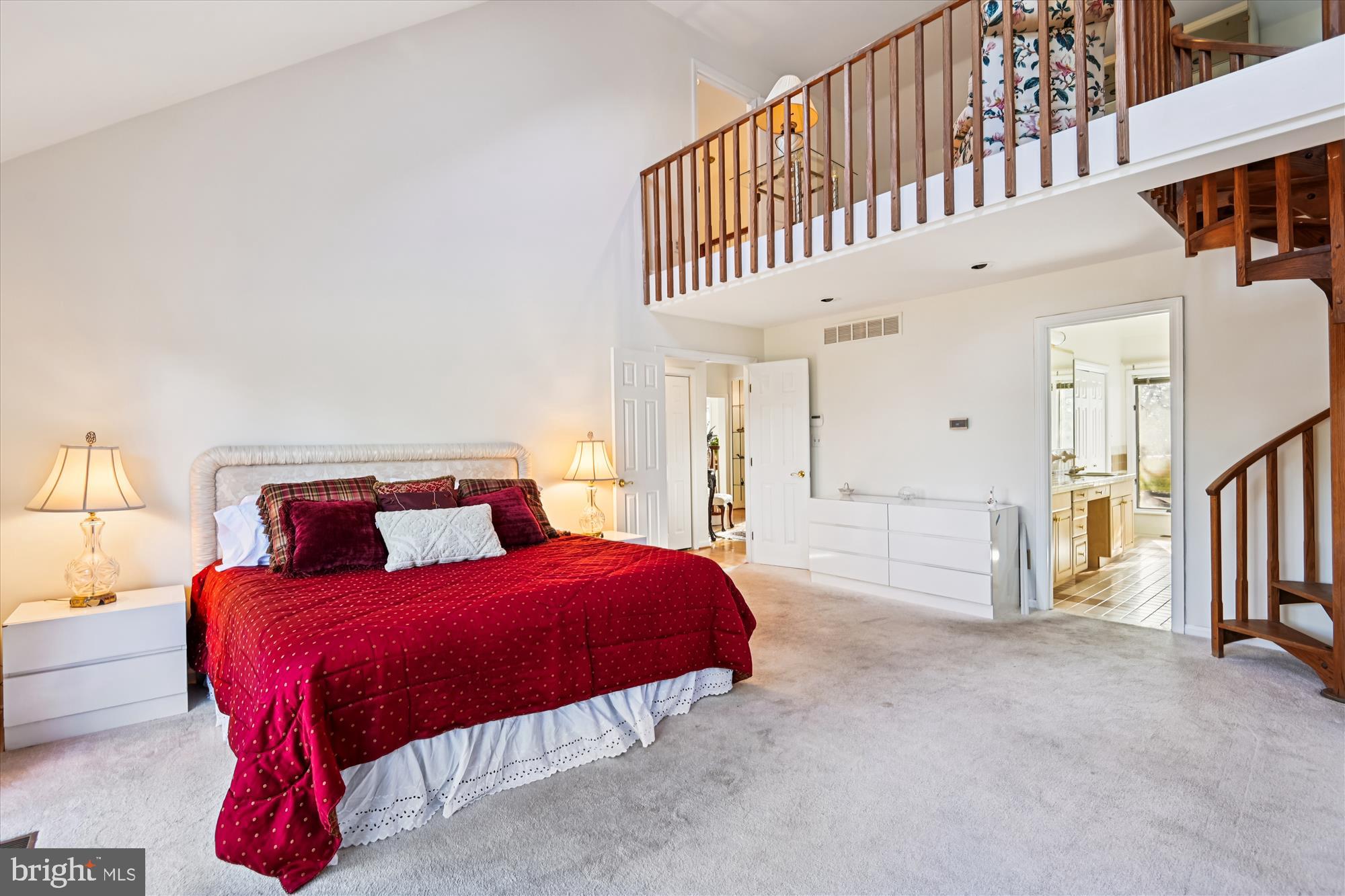 73 Seminary Farm Road Lutherville-Timonium, MD 21093 - Photo 36 of 93 Main level primary suite (view of sitting room)