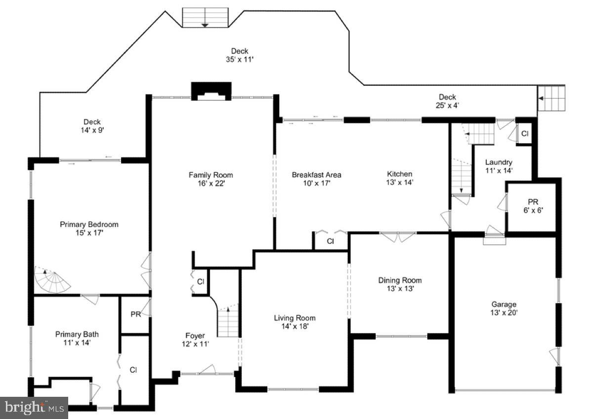 73 Seminary Farm Road Lutherville-Timonium, MD 21093 - Photo 91 of 93 Main level floor plan