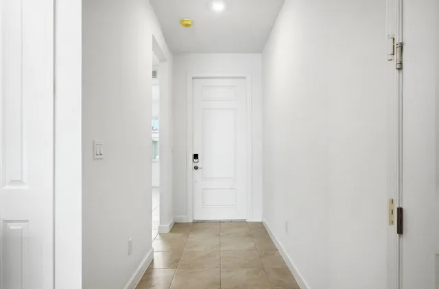 a view of a lake with a big yard