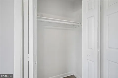 a view of a closet