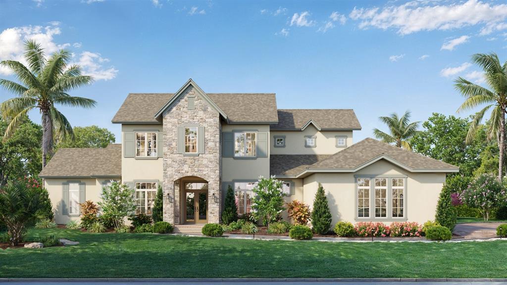 24250 Deep Springs Loop Eustis, FL 32736 - Photo 1 of 11 front view of a house with a garden