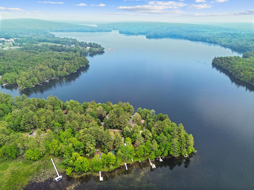 75 Spaulding Point Road Belgrade, ME 04917 - Photo 10 of 41 Aerial