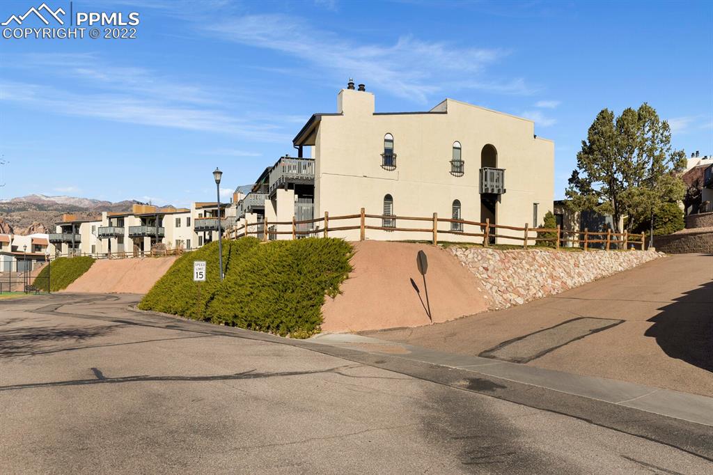 a view of a big building