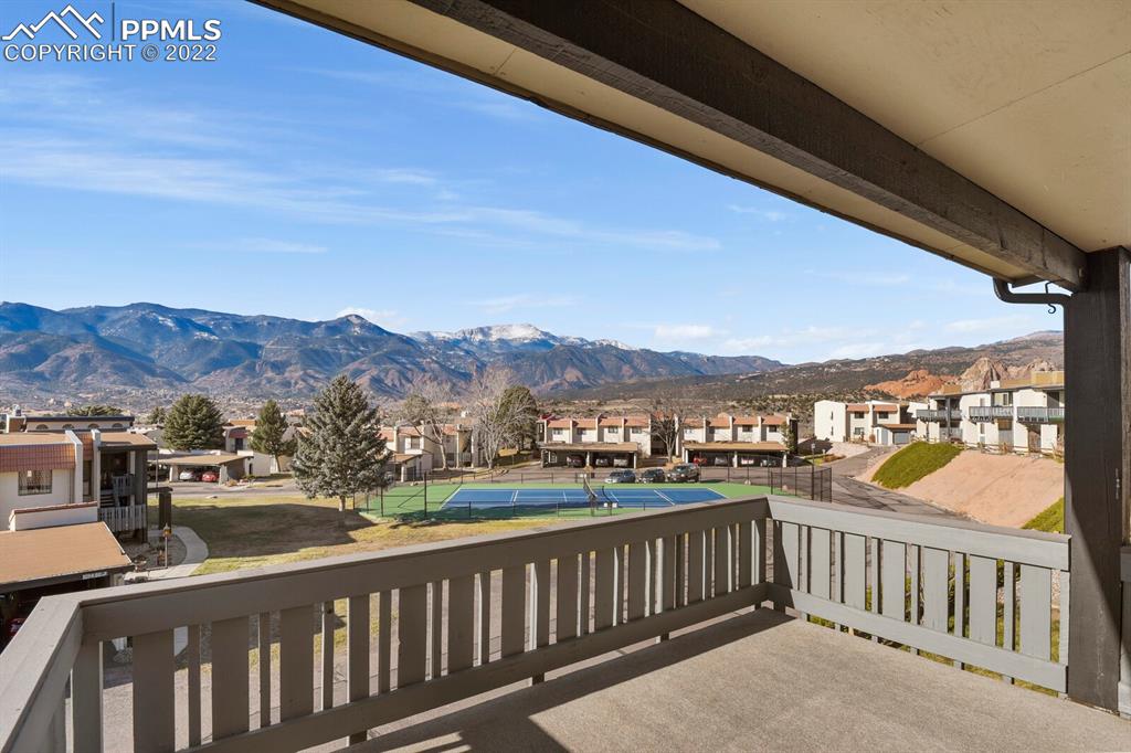 1130 Fontmore Road, Unit C Colorado Springs, CO 80904 - Photo 26 of 27 a view of city from a balcony