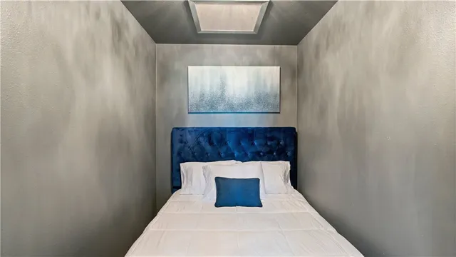 a view of a balcony with an outdoor space