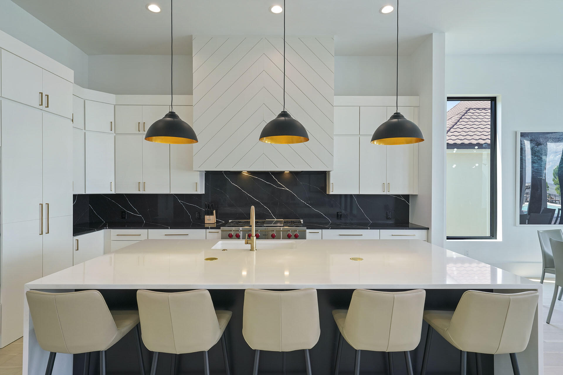396 Walton Way Miramar Beach, FL 32550 - Photo 11 of 75 a kitchen with a table chairs and a counter top space